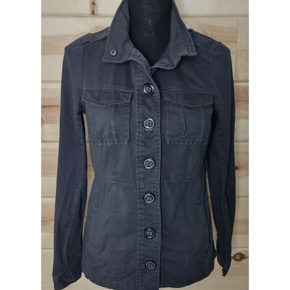 Ashley By 26 International Button Up Womens Jacket Coat Size Medium - Picture 1 of 8